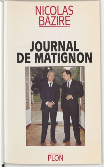 Journal de Matignon - NICOLAS BAZIRE