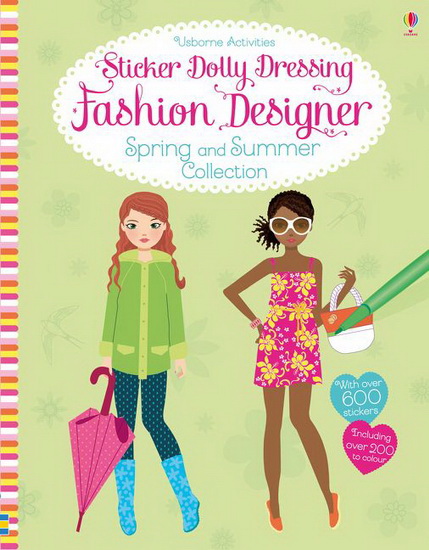 Sticker Dolly Dressing Fashion Designer Spring And Summer Collection - FIONA WATT
