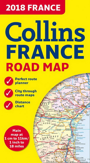 2018 Collins France Road Map - COLLECTIF