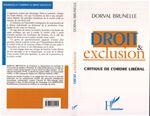 Droit et exclusion - DORVAL BRUNELLE