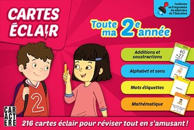 Cartes éclair : toute ma 2e année - SABRINA DUFOUR