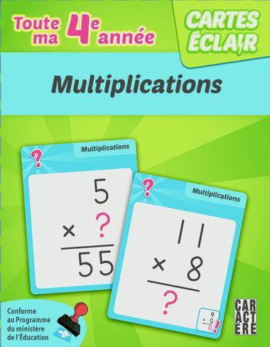 Toute ma 4e année : multiplications - SABRINA DUFOUR