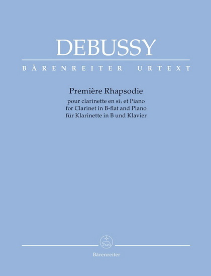 Première Rhapsodie (Clarinette & Piano) - CLAUDE DEBUSSY