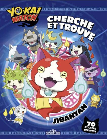 Yo-kai watch : cherche et trouve : Jibanyan - COLLECTIF