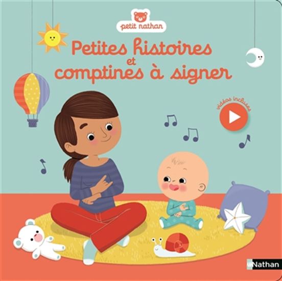Petites histoires et comptines à signer - COLLECTIF