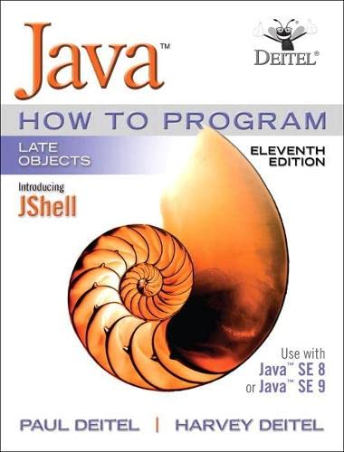 Java How to Program: Late Objects 11th ed. - PAUL DEITEL - HARVEY DEITEL