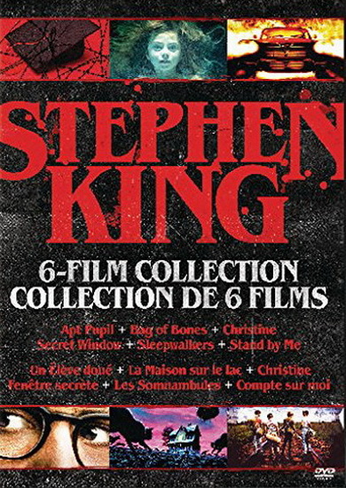 Stephen King 6-Film Collection (Apt Pupil+Secret Window+Bag Of Bones+Christine+Sleepwalkers+Stand By Me) - DIVERS