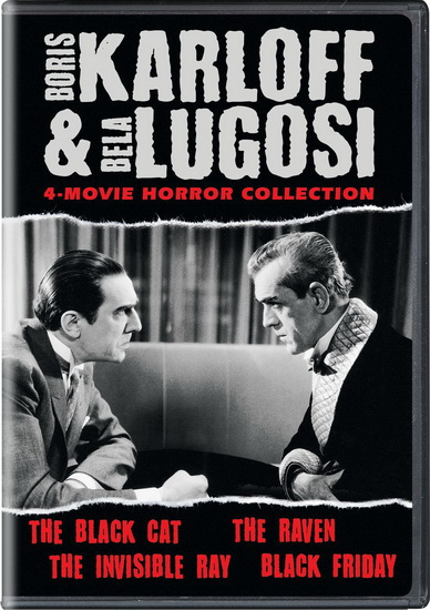 Boris Karloff & Bela Lugosi 4-Movie Horror Collection - DIVERS