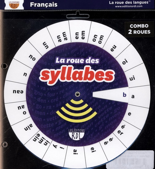 Combo 2 roues - Débutant, Syllabes - COLLECTIF