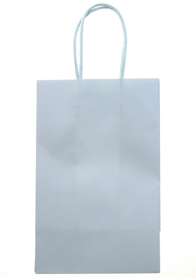 Sac petit kraft bleu