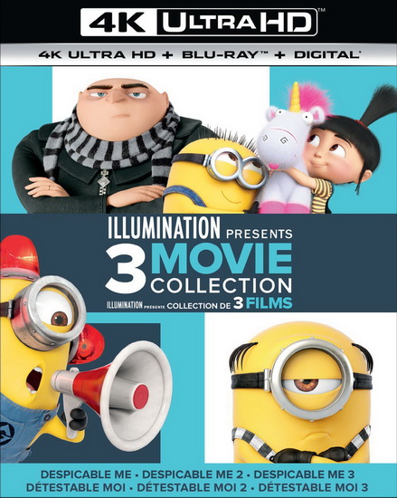 Illumination Presents: 3-Movie Collection (Despicable Me / Despicable Me 2 / Despicable Me 3) - DIVERS