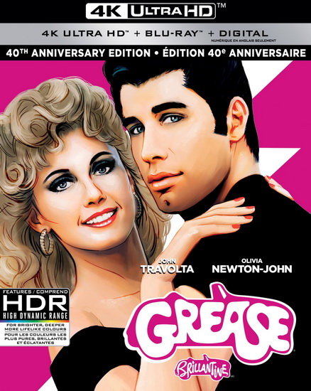 Grease (40th Anniversary Edition) (4K+Blu-Ray) - KLEISER RANDAL
