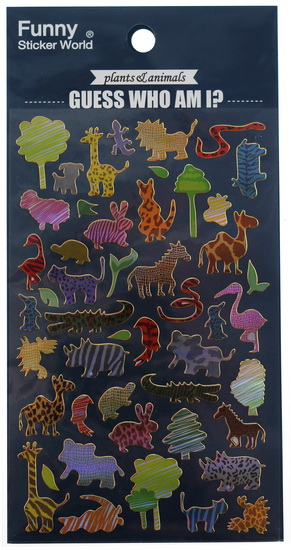 Gommettes Animaux ombragés