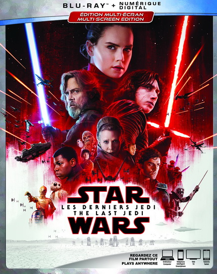 Star Wars : The Last Jedi (Star Wars : Les derniers Jedi) (blu-ray) - RIAN JOHNSON
