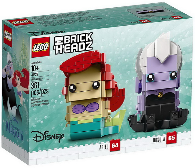 Brickheadz ariel & ursula sale