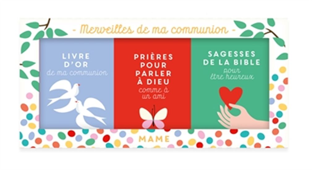 Merveilles de ma communion Cof. 3 vls - VIRGINIE ALADJIDI - CAROLINE PELLISSIER