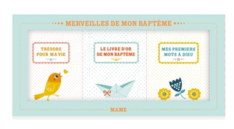 Merveilles de mon baptême Cof. 3 vls - VIRGINIE ALADJIDI - CAROLINE PELLISSIER