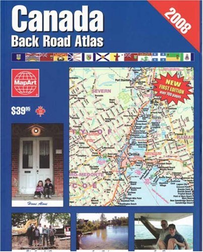 Canada Backroad Atlas - English - COLLECTIF