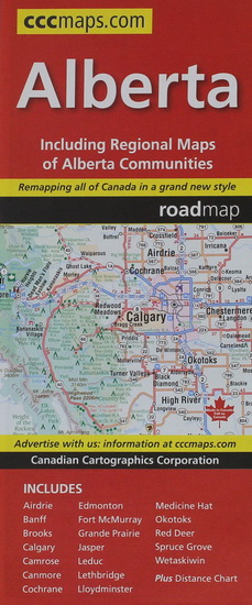 Alberta Map (AB) - COLLECTIF