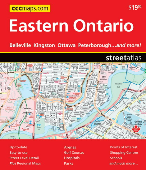 Eastern Ontario Street Atlas (ON) - COLLECTIF