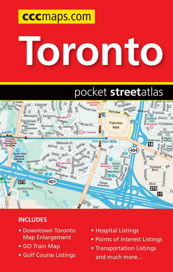 Toronto Pocket Street Atlas (ON) - COLLECTIF