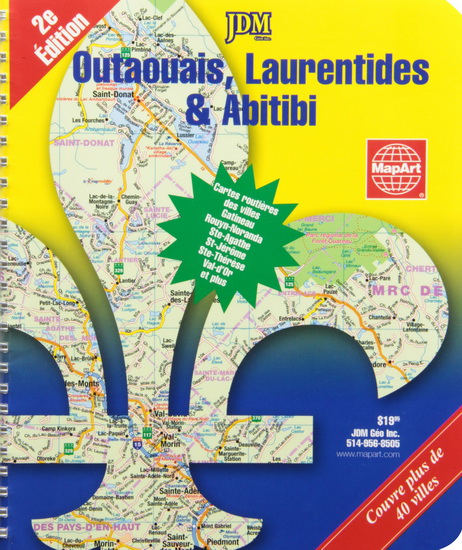 Guide Routier Outaouais, Laurentides  (QC) - COLLECTIF