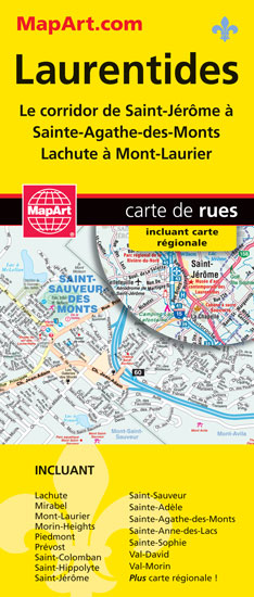 Carte Laurentides     (QC) - COLLECTIF