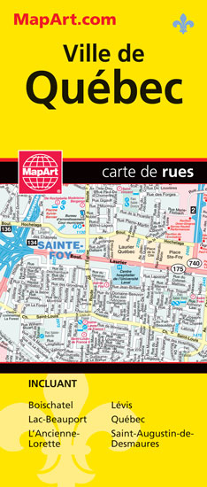 Carte Ville de Québec  (QC) - COLLECTIF