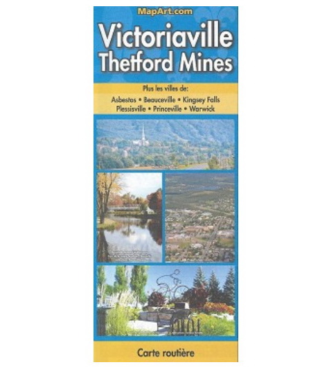 Carte Victoriaville  (QC) - COLLECTIF