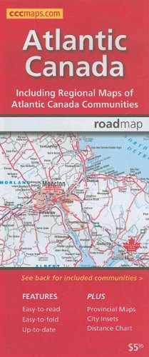 Atlantic Canada Map - COLLECTIF
