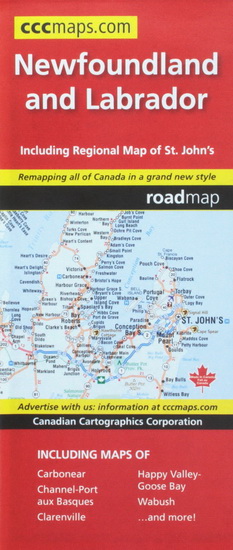 Newfoundland & Labrador Map  (NFL) - COLLECTIF