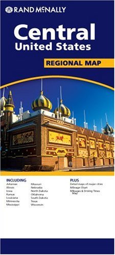 United States Central USA Map - COLLECTIF