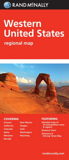 United States Western  Map - COLLECTIF