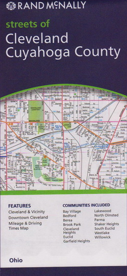 Cleveland Map (OH) - COLLECTIF