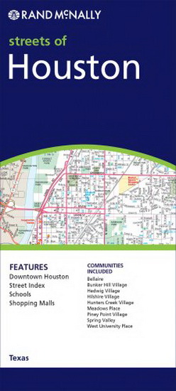 Houston Map (TX) - COLLECTIF