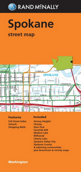 Spokane Map (WA) - COLLECTIF