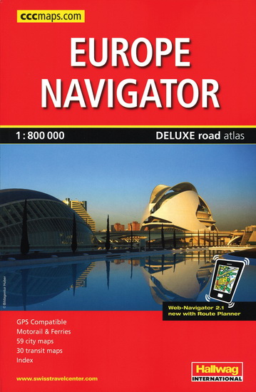 Europe Navigator Atlas Hallwag - COLLECTIF