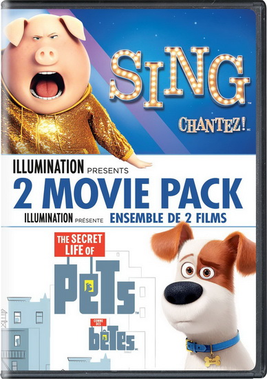 Illumination Presents: 2-Movie Pack (Sing / The Secret Life of Pets) - DIVERS