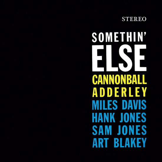 Somethin' Else (Vinyl) - CANNONBALL ADDERLEY
