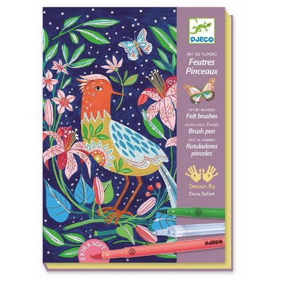 Djeco Feutres Au Jardin Jeux De Bricolage Jeux Jouets Renaud Bray Com Livres Cadeaux Jeux