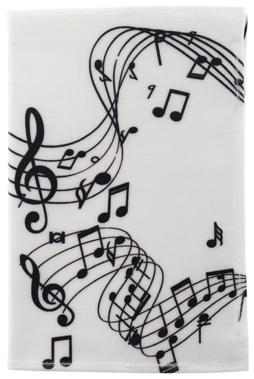 Petit Cahier Couverture Coton Notes De Musique Stationery Gifts Renaud Bray