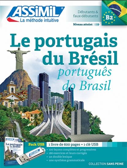 Le Portugais du Brésil : B2 Super pack (clé USB) - COLLECTIF