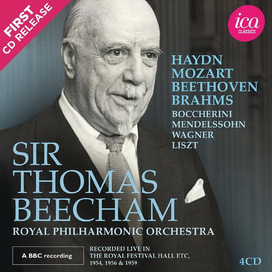 Sir Thomas Beecham Live (4CD) - COMPILATION CLASSIQUE