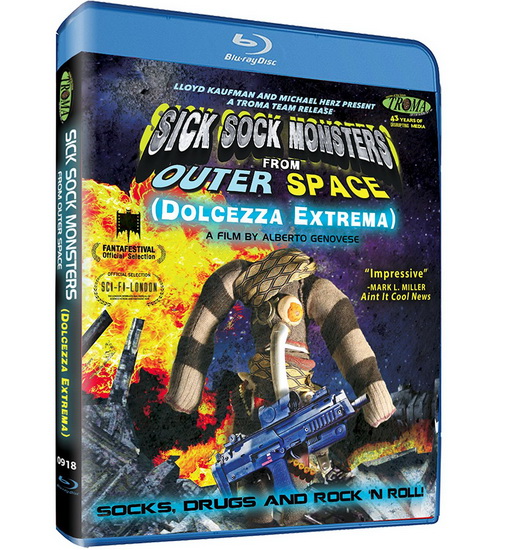 Sick Sock Monsters From Outer Space (Blu-Ray) - ALBERTO GENOVESE