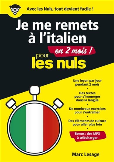 Je me remets à l&#39;italien en 2 mois pour les nuls - MARC LESAGE