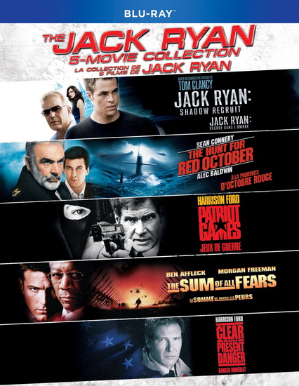Jack Ryan 5-Movie Collection (Rpkg) - DIVERS