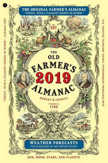 The Old Farmer&#39;s Almanac 2019 - COLLECTIF