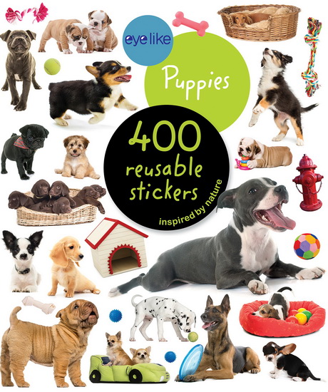 Eyelike Stickers: Puppies - COLLECTIF