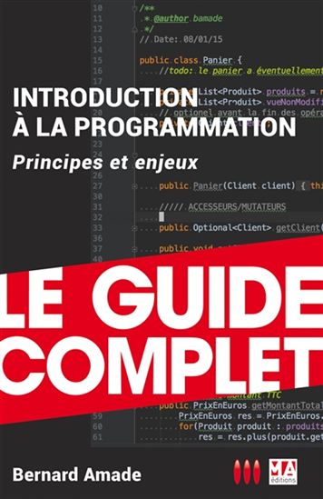 Introduction à la programmation - BERNARD AMADE