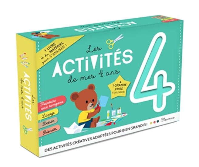 Les Activités de mes 4 ans Cof. - COLLECTIF